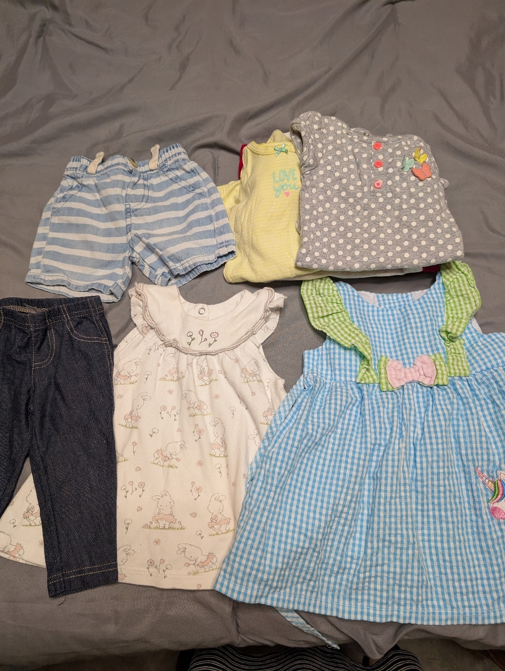 Girls 3-6 Month Clothes Lot 11pc